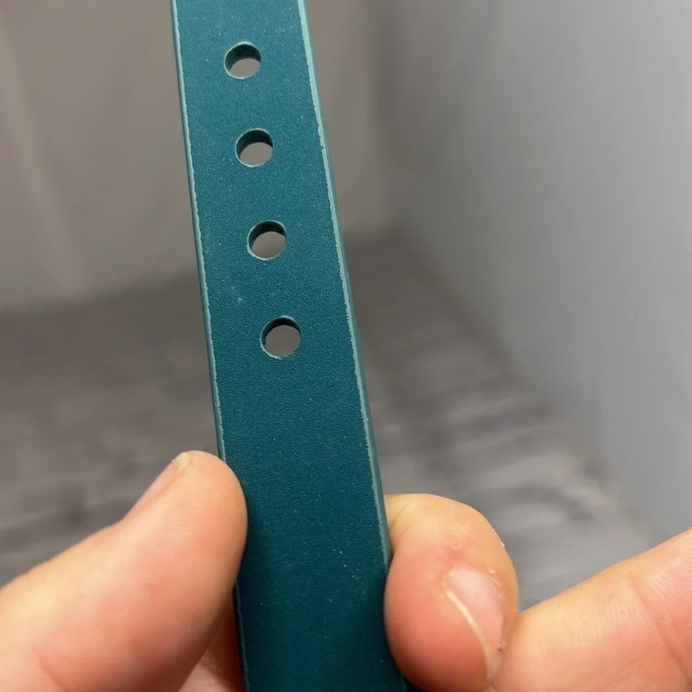 Teal dog collar size extra extra small